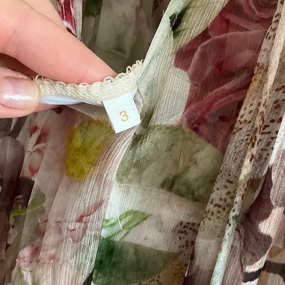 Zimmermann Floral Maxi Dress in Pink and Green - Picture 11 of 12